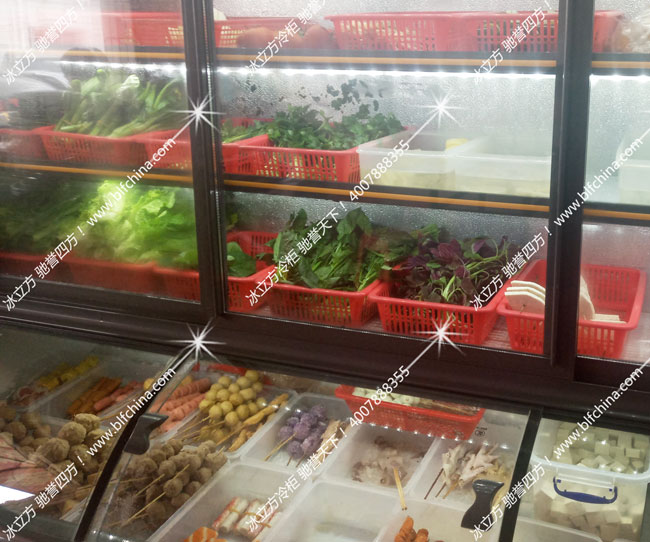 冰立方麻辣烫点菜柜令小店精美又时尚