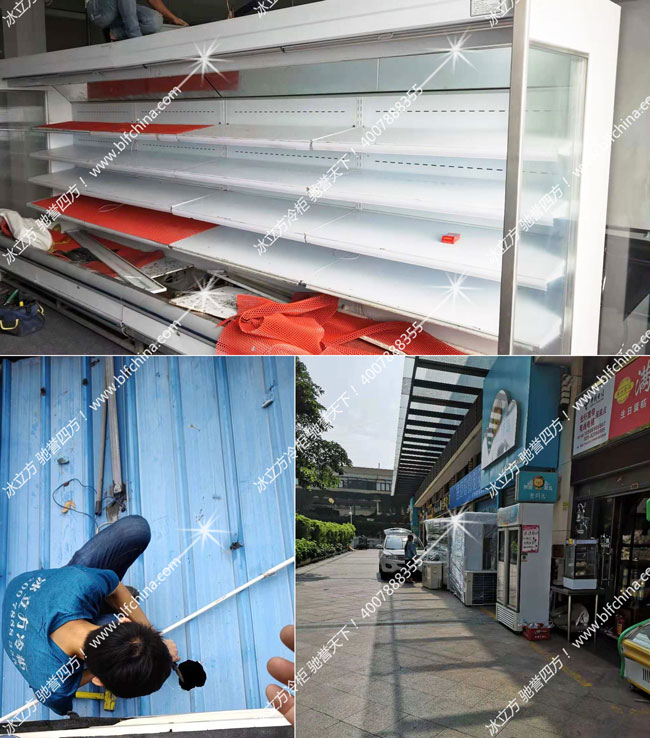 冰立方冷柜|生鲜店用风幕柜保鲜柜前景如何