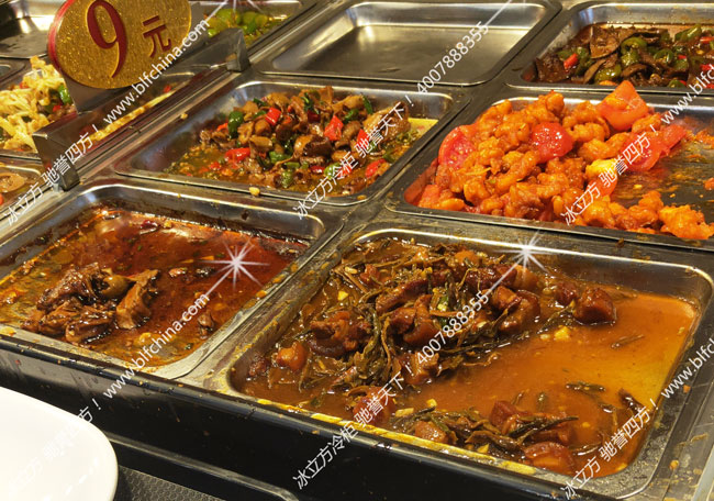 冰立方点菜柜|快餐连锁店是如何做到味美菜香的