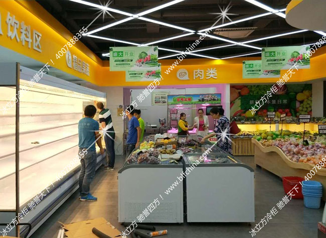 超市岛柜有哪些优势和功能